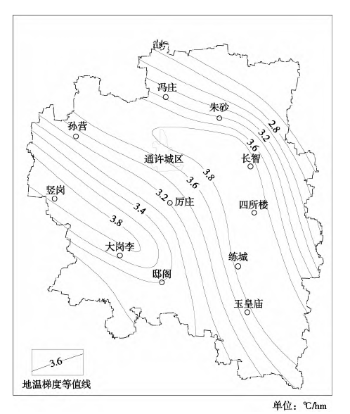 通許縣中深層地熱資源分布規律-地大熱能